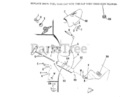 Simplicity 990487 - Simplicity 42" Rotary Snow Thrower Attachment