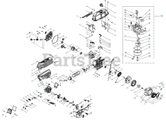 Cub Cadet 675-QU - Cub Cadet 243cc Engine att