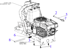 Yard Machines 13AB775S000 - Yard Machines Lawn Tractor (2019) Engine Accessories