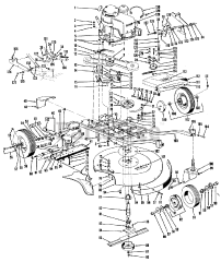 Toro 23300 - Toro Walk-Behind Mower (SN: 005000001 - 005999999) (1965)