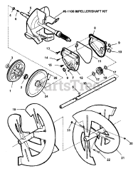 Snapper EI 5223 (80867) - Snapper 22" Snow Thrower, 5hp