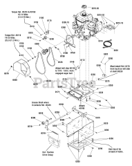 Craftsman 536.886180 (1696146) - Craftsman 27" Snow Thrower (2011) (Sears) Engine Group