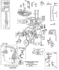 Briggs & Stratton 132432-0246-01 - Briggs & Stratton Horizontal Engine