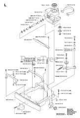 Husqvarna PF 21 AWD (953536501) - Husqvarna Proflex Swedish Riding Mower (2005-04) STEERING COLUMN