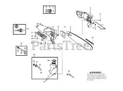 Poulan Pro PP 258 TPC (579218001) - Poulan Pro Pole Saw (2011-10)