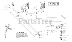 Electrolux/AYP BC 433 B - Electrolux/AYP String Trimmer (2010-03) SHAFT HANDLE