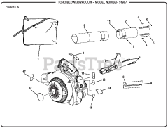 Toro 51987 - Toro Powervac Blower Vacuum (SN: 313000001 - 999999999)