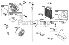 Briggs & Stratton 613377-0001-E1 - Briggs & Stratton Horizontal Engine Lubrication Group
