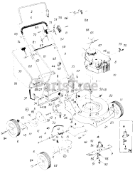 Lawn Groom 115-312-327 - Lawn Groom Walk-Behind Mower (1985)