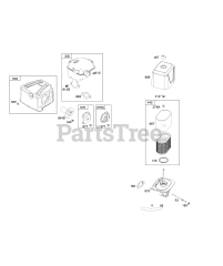 Briggs & Stratton 19H252-0118-H1 - Briggs & Stratton Horizontal Engine
