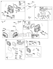 Briggs & Stratton 44T977-0033-B1 - Briggs & Stratton Vertical Engine Cylinder Head Group