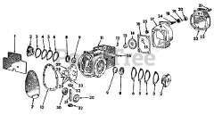 Cub Cadet 1604 (143-580-100) - Cub Cadet Garden Tractor Transmission Case Differential &amp; Reduction Housing-582-S