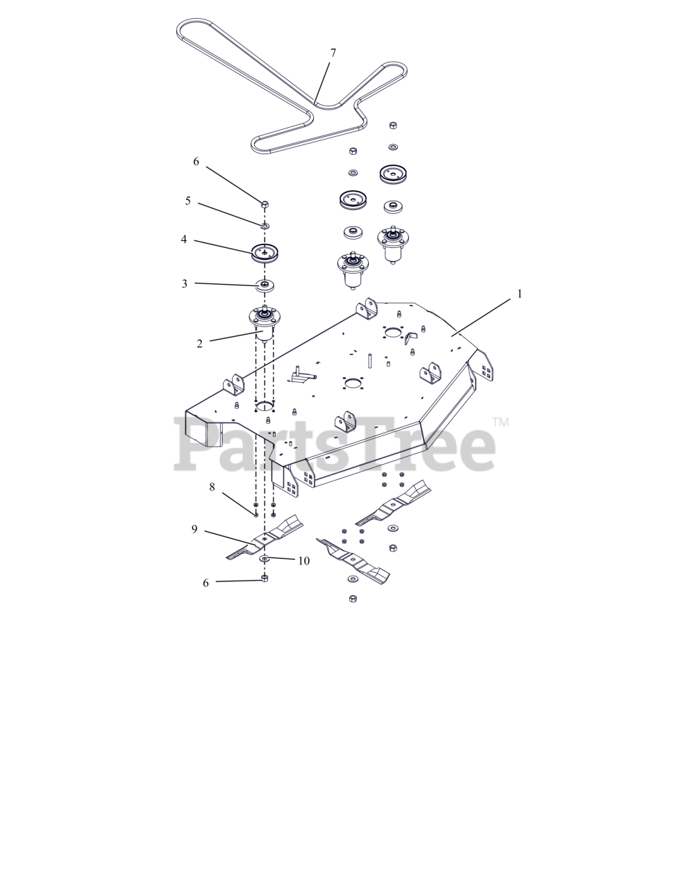 不帶圖 Gravely 918008 (ZTX 42) - Gravely 42