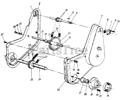 White Outdoor 190-766-190 - White Outdoor 8hp Tiller Attachment (1989)