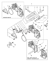 Echo CS-3450 - Echo Chainsaw (Type 1E)