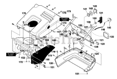 Briggs & Stratton 621450x79E - Briggs & Stratton 21" Snow Thrower (2001) (Spirit)