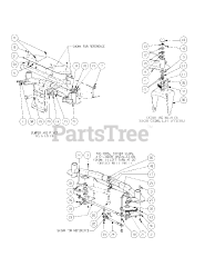 Cub Cadet S6031-KW (53AI8DU6050) - Cub Cadet 60" Tank S Zero-Turn Mower, 31hp Kawasaki Front Axle Assembly