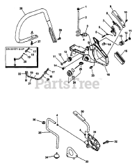 Echo CS-4400 - Echo Chainsaw (Type 1) (SN: 001001 - 101000)