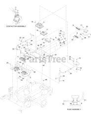 Toro 18740 TE - Toro 122cm Z Master Revolution Zero-Turn Mower (SN: 415162084 - 415299999) Electrical Components Assembly