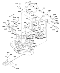 Simplicity 1696445-02 - Simplicity 44" Mower Deck