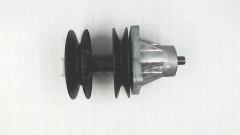 MTD 618-0595A Double Pulley Spindle Assembly