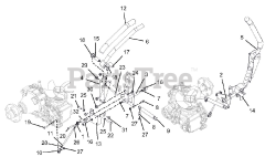 Gravely 992255 (Pro-Turn 272) - Gravely Pro-Turn 72" Zero-Turn Mower (SN: 040000 - 040999) Controls