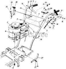 MTD 127-553-000 - MTD Walk-Behind Mower (1987)