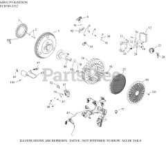 Kohler ECH749-3152 - Kohler Command PRO EFI Engine, Basic Version, 26.5hp, 19.8kW 05 Ignition/Charging