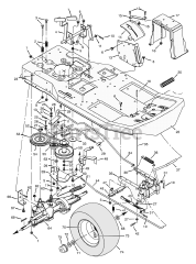 Briggs & Stratton 30546x199A - Briggs & Stratton 30" Rear-Engine Riding Mower (1997) (AAFES)
