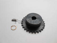 RedMax 539003148 Sprocket With Key And Ring - image 1