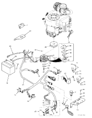 Scag STC48V-25CV - Scag Tiger Cat 48" Zero-Turn Mower, 25hp Kohler (SN: G2700001 - G2799999) Electrical System