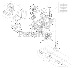 Exmark NAV20KC - Exmark Navigator Front Mount Mower, 20hp Kohler (SN: 850000 - 919999) (2010)