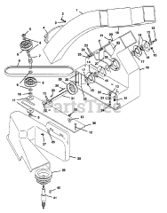 Gravely 52676 - Gravely Grass Bagger for GEM Tractor