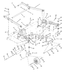 Gravely 890002 - Gravely 60" Deck for Pro-Master 400 Mower (SN: 000101 & Above)