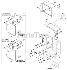 Generac QT02516GNSN - Generac 25kW Home Standby Generator (SN: 5688391 - 5931775) (2010)