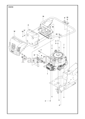 Husqvarna R 216 (967150601) - Husqvarna Swedish Riding Mower (2013) ENGINE
