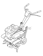 Craftsman 247.29934 (21A-34M5099) - Craftsman Tiller (2012) (Sears)