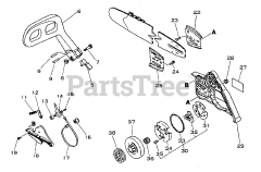 Echo CS-4600 - Echo Chainsaw (SN: 0027192 - 0033240)