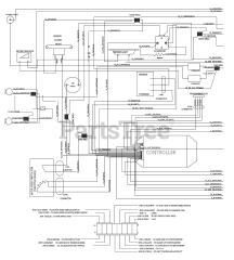 Husqvarna HUV 4210 EXP - Husqvarna 4x2 Utility Vehicle, Electric (2006-11) Wiring (Part A)
