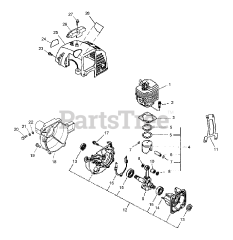 Echo PPF-2100 - Echo Pole Saw (Type 1E) (SN: 001001 - 506099)
