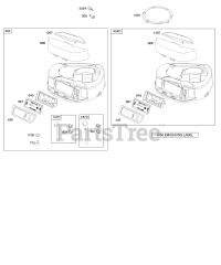 Briggs & Stratton 31N807-0440-E1 - Briggs & Stratton Vertical Engine