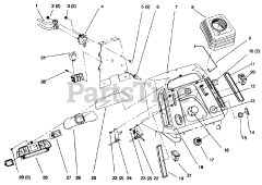 Toro 72046 (265-H) - Toro Lawn & Garden Tractor (SN: 069000001 - 069999999) (1996)