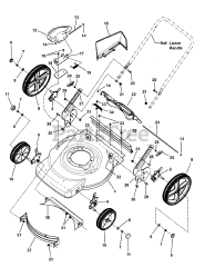 Murray M 2265 HW (7800454) - Murray 22" Walk-Behind Mower (2010)