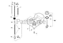 Echo EDR-260 - Echo Reversible Engine Drill (SN: E52412001001 - E52412999999)