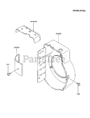 Kawasaki FA130D-BS07 - Kawasaki Engine COOLING-EQUIPMENT