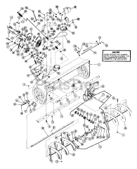 Ariens 831009 - Ariens 48" Two Stage Sno-Thro Attachment (SN: 000101 & Above)