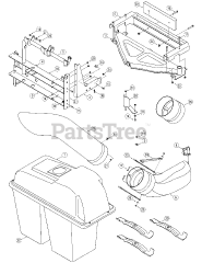 Cub Cadet 303 (590-303-000) - Cub Cadet 50" Double Bagger General Assembly Version 2