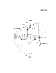 Kawasaki FX730V-BS06 - Kawasaki Engine FUEL-TANK/FUEL-VALVE