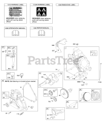 Briggs & Stratton 20T215-1177-G1 - Briggs & Stratton Horizontal Engine
