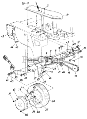 MTD 82-0664 (126-234-019) - MTD Walk-Behind Mower (1986) (Agway)